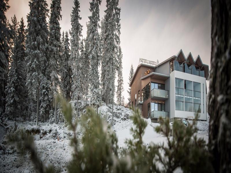 Hotel Aateli Hillside Vuokatti Eksteriør bilde
