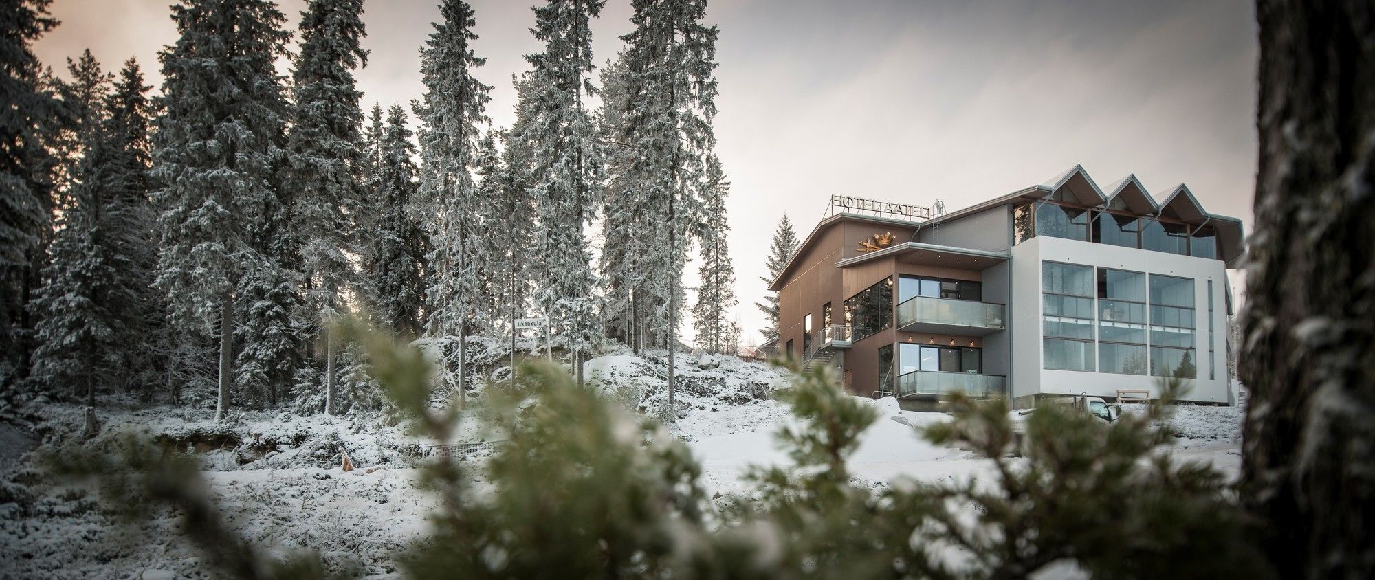 Hotel Aateli Hillside Vuokatti Eksteriør bilde