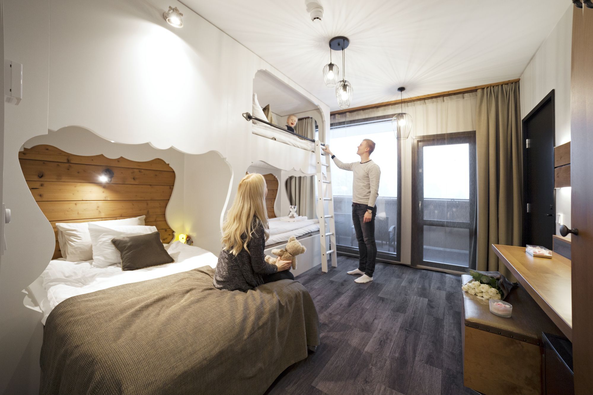 Hotel Aateli Hillside Vuokatti Eksteriør bilde