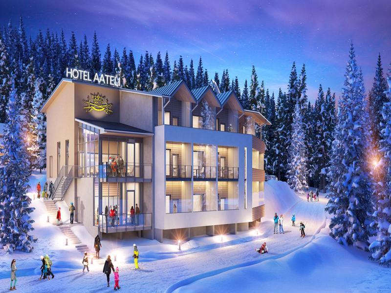 Hotel Aateli Hillside Vuokatti Eksteriør bilde
