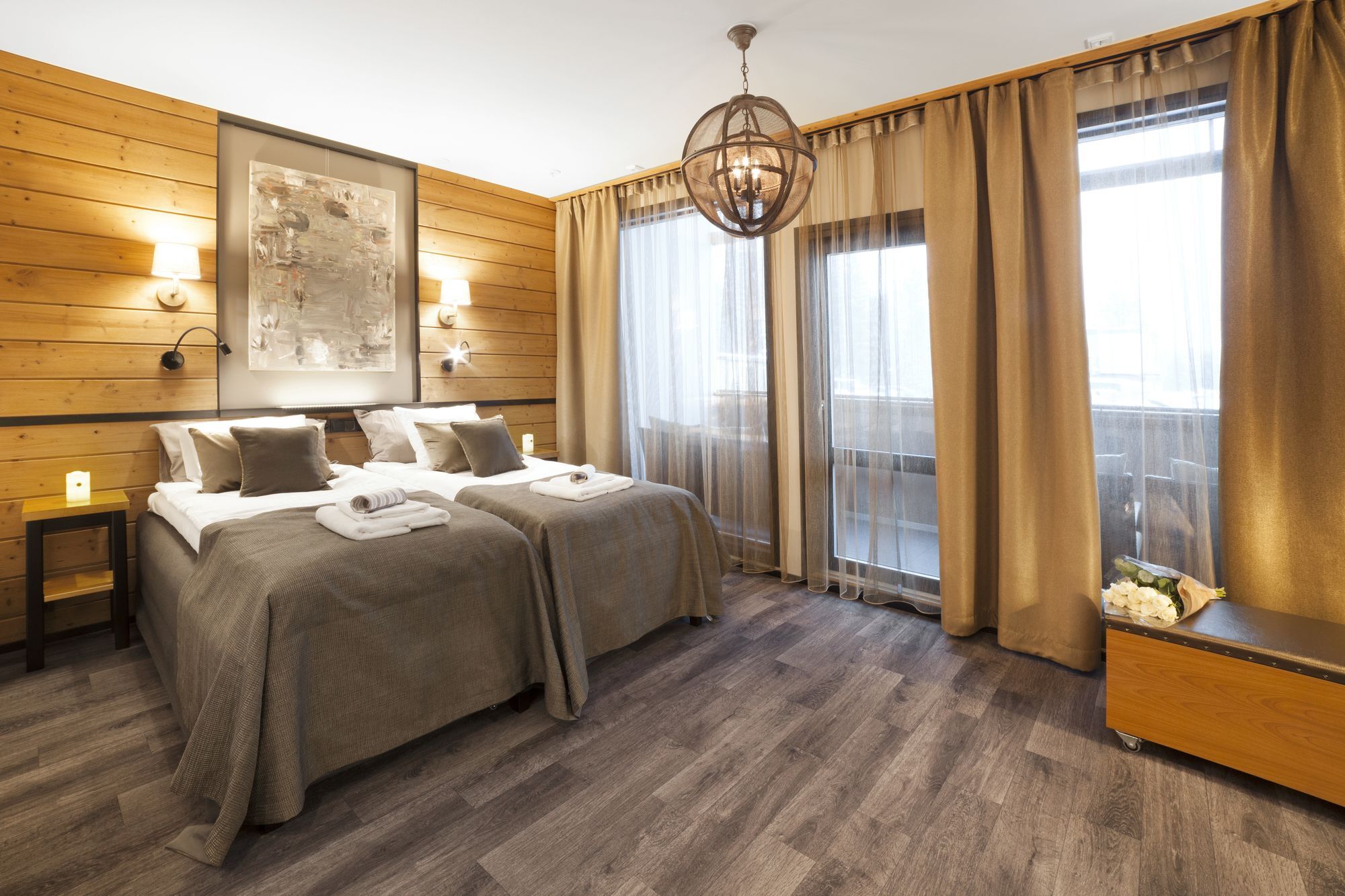 Hotel Aateli Hillside Vuokatti Eksteriør bilde